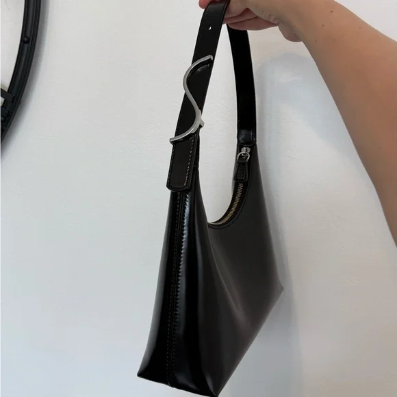 Staud Black Leather Women's Bag - Picture 8 of 15